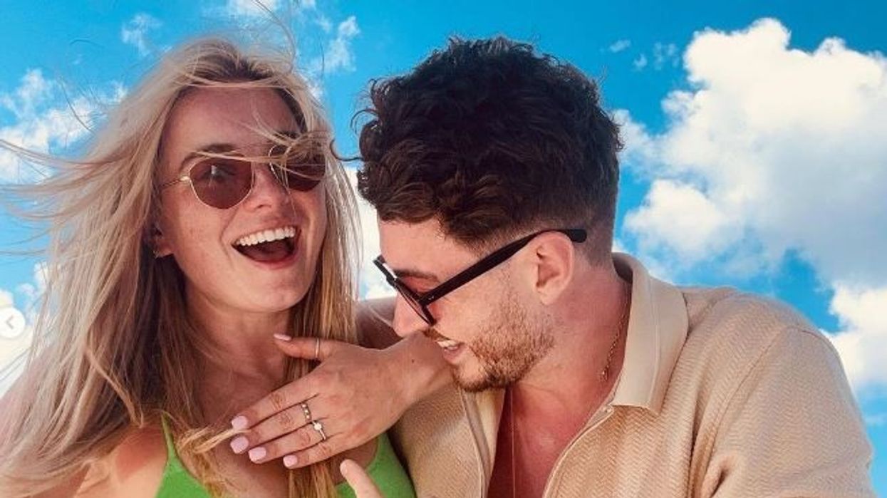 Sian Welby engaged