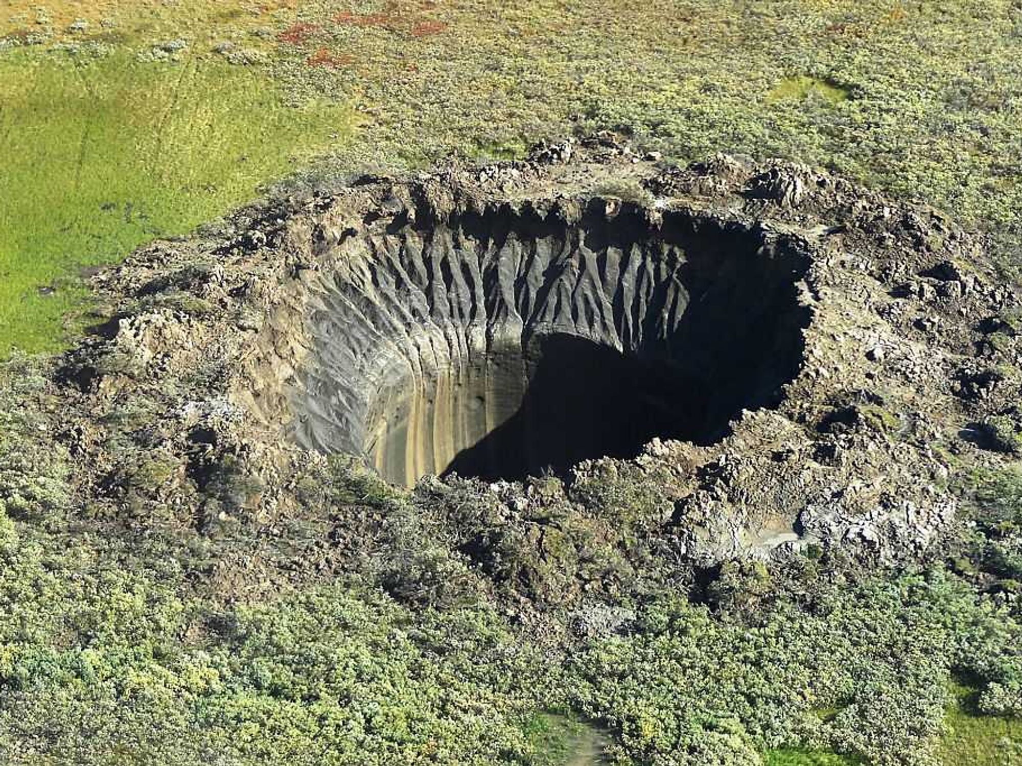 Siberian crater