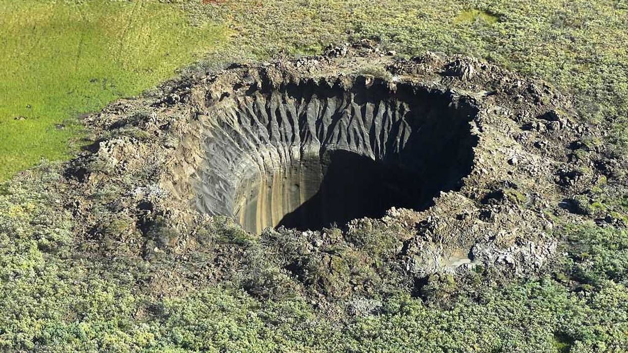 Siberian crater