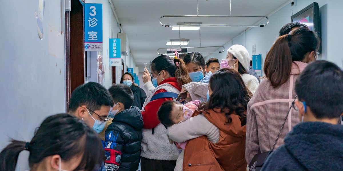 NextImg:China's hospitals now overwhelmed by mystery illness with even emergency cases forced to wait hours