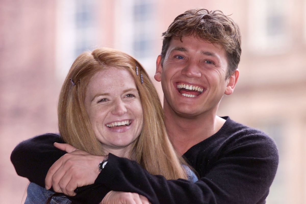 Sid Owen and Patsy Palmer