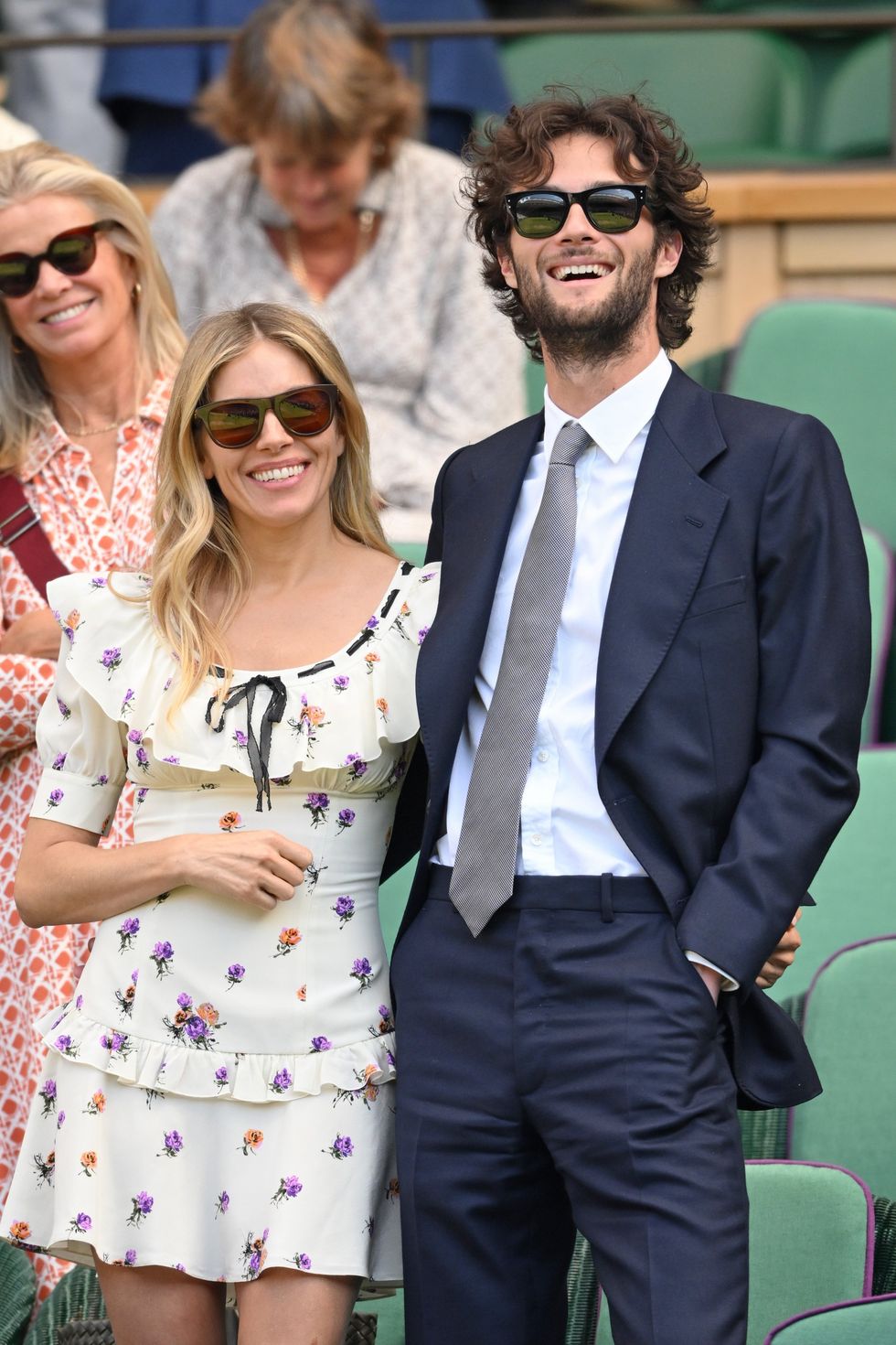 Sienna Miller and partner Oli Green