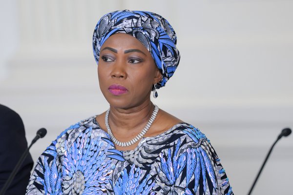 Sierra Leone's First Lady Fatima Jabbe-Bio