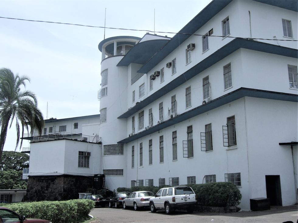 Sierra Leone's massive Presidential Lodge
