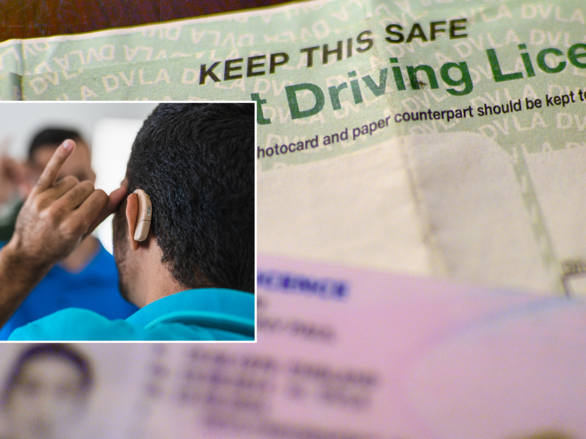 Sign language and driving licence
