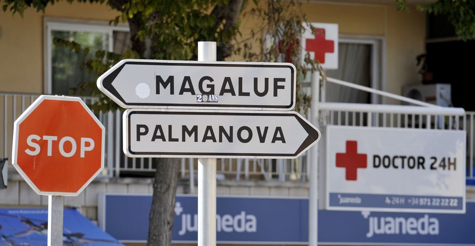Signs in Mallorca