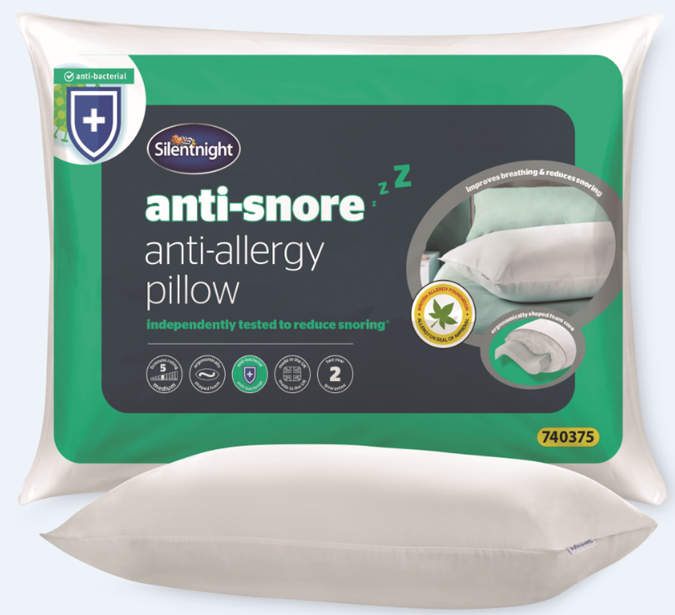 Silentnight anti-snore pillow