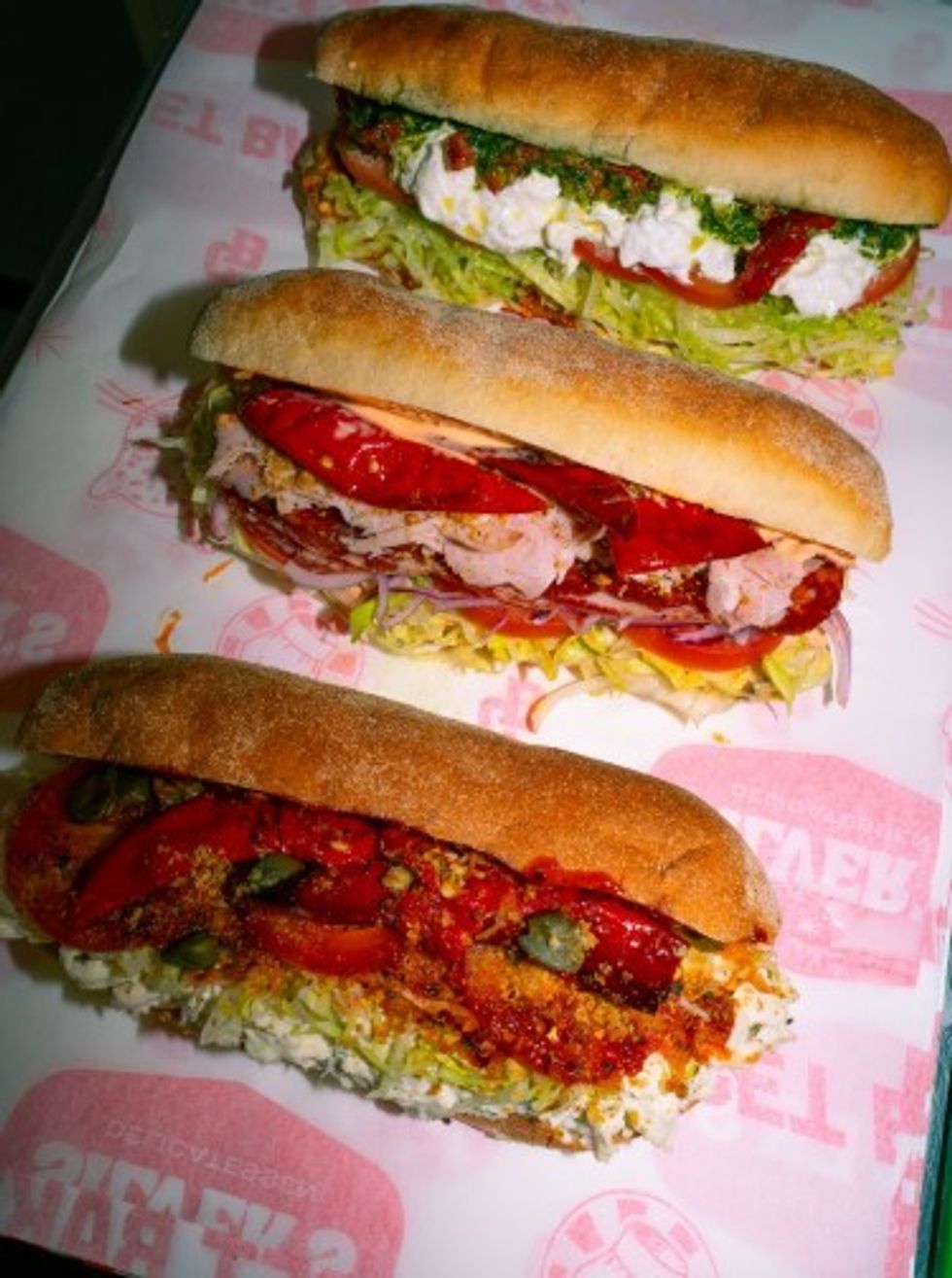 Silver's Deli sandwiches