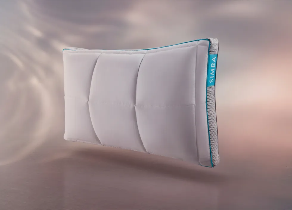 simba hybrid memory foam pillow