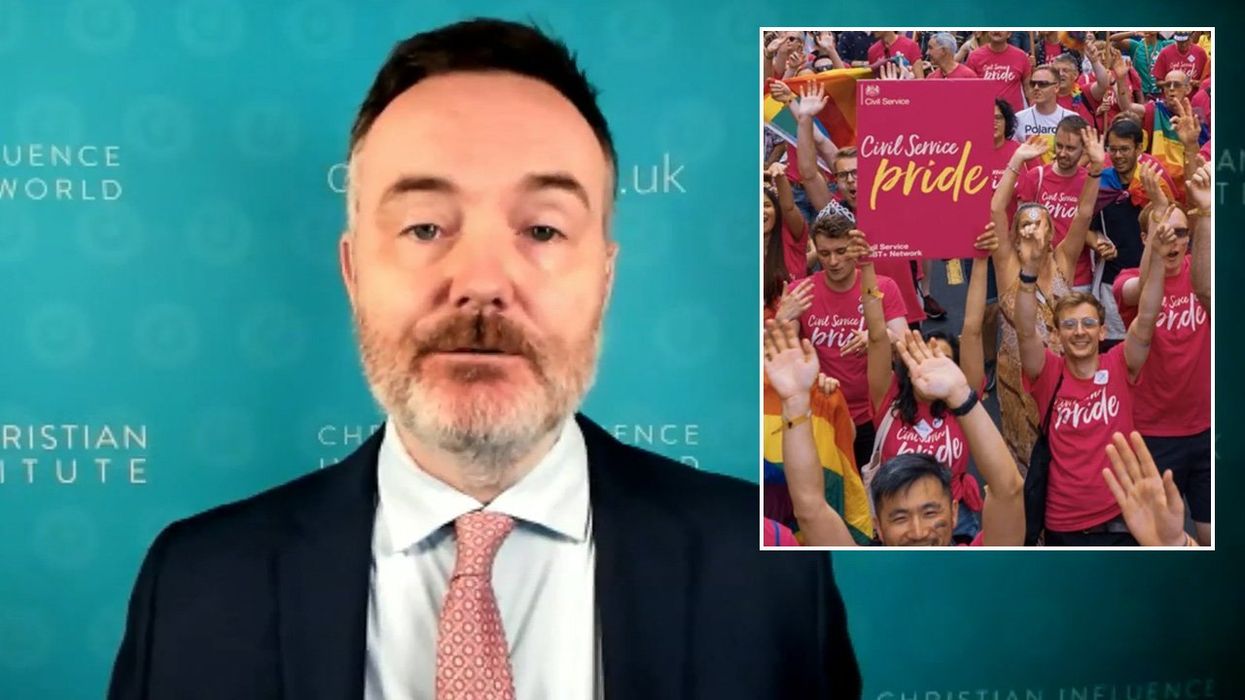 Simon Calvert, pride parade