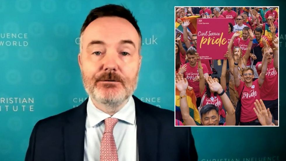 Simon Calvert, pride parade