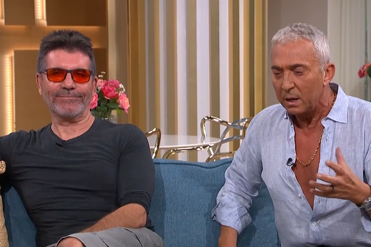 Simon Cowell and Bruno Tonioli