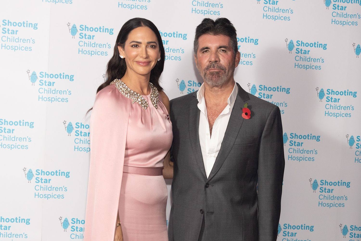 Simon Cowell and Lauren Silverman