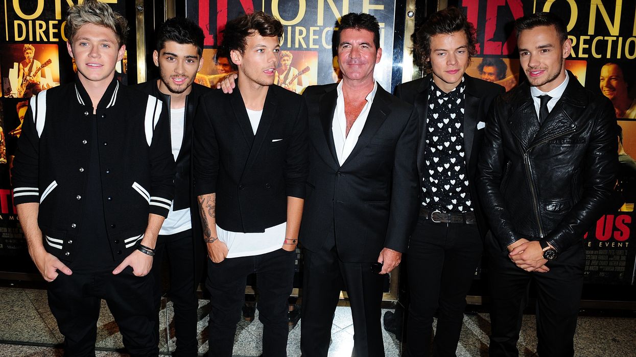 Simon Cowell and One Direction