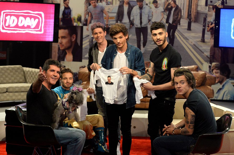 Simon Cowell and One Direction