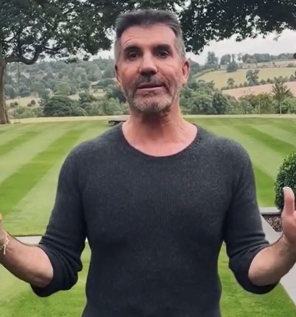 Simon Cowell on Instagram in 2023