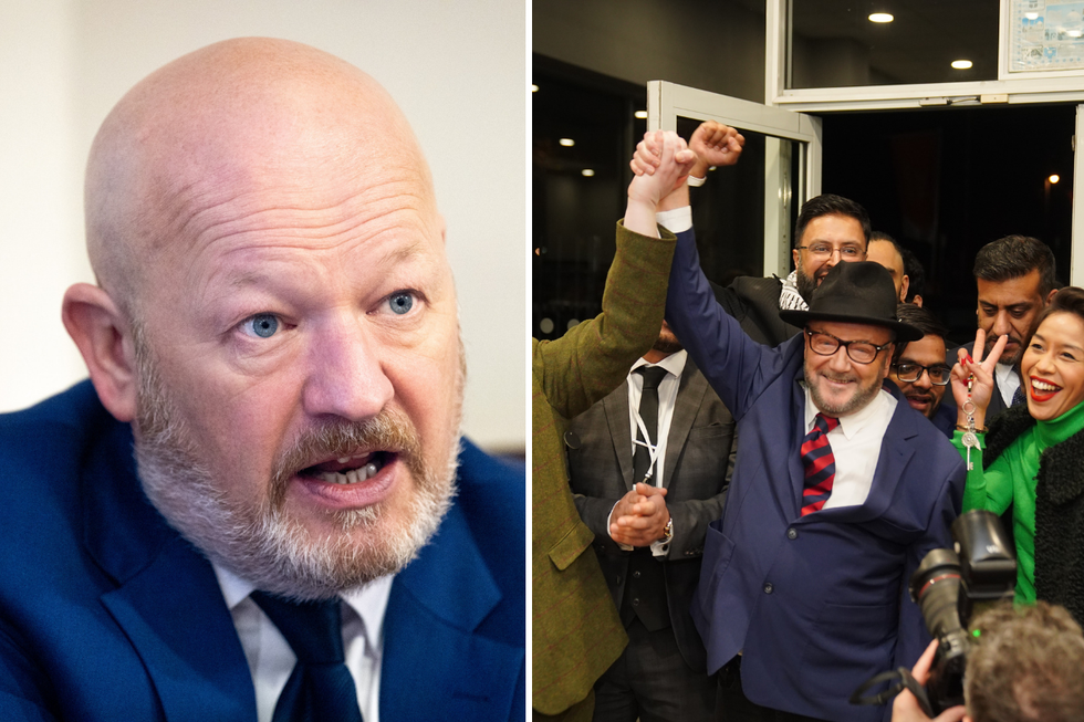 Simon Danczuk and George Galloway