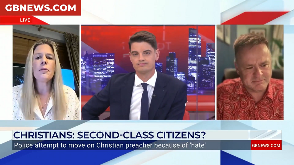 Simon Harris and Caroline Farrow on GB News
