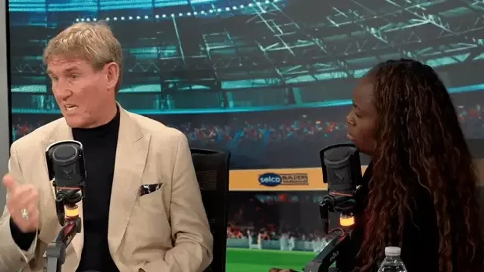 Simon Jordan ripped into Eni Aluko, insisting she's not 'particularly enlightening, illuminating, engaging or charismatic', while sat next to the former England Lionesses star
