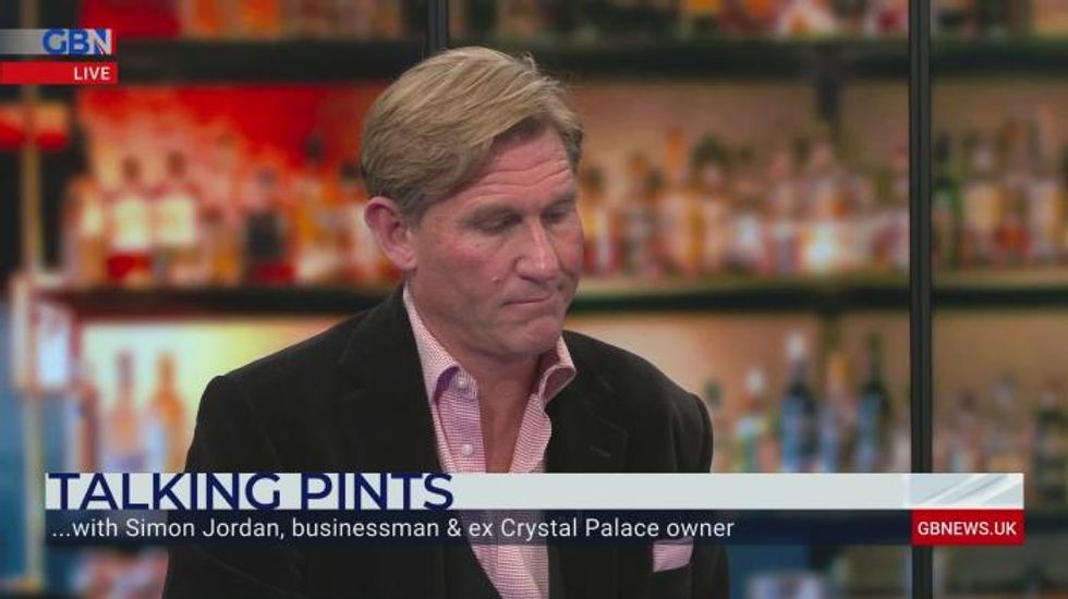 Simon Jordan brands Crystal Palace owner Steve Parish 'a weasel' in GB News interview