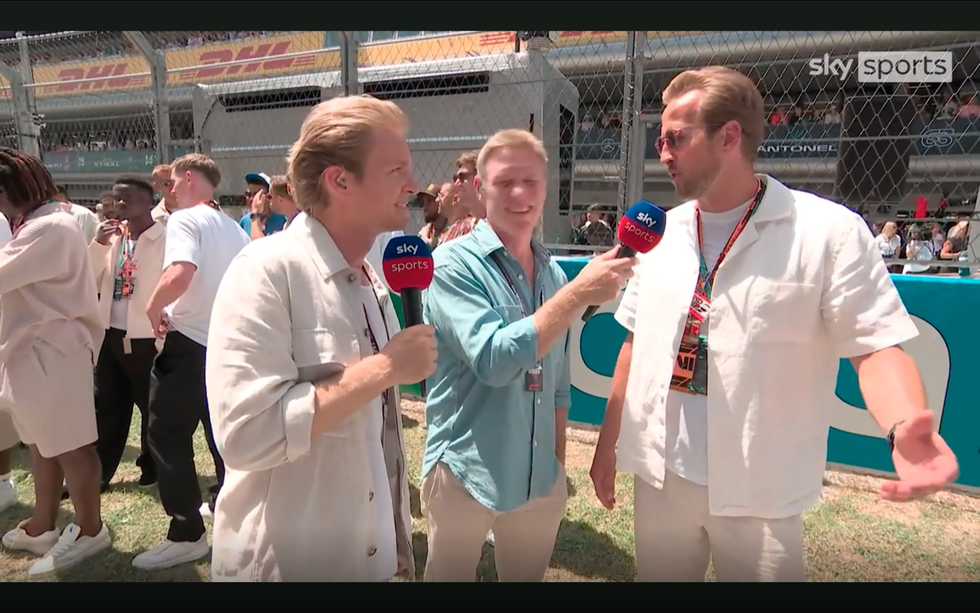 Simon Lazenby,, Nico Rosberg, Harry Kane