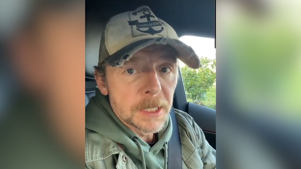 Simon Pegg called Rishi Sunak a \%22pr***\%22