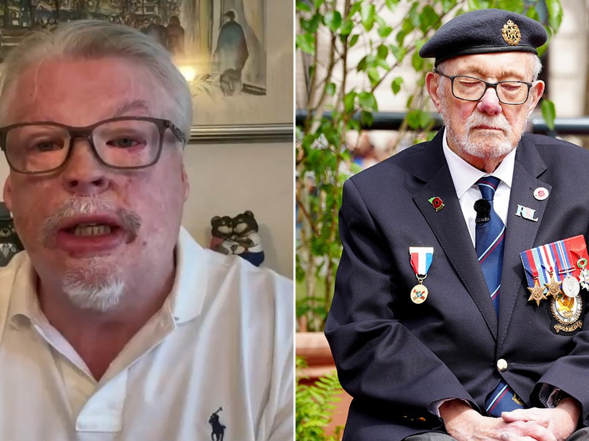 Simon Weston, WW2 veteran