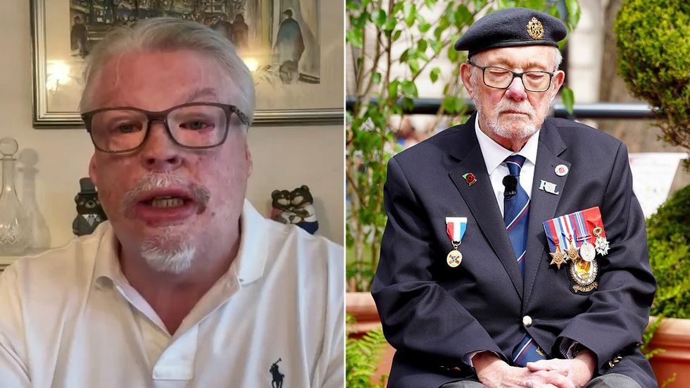 Simon Weston, WW2 veteran