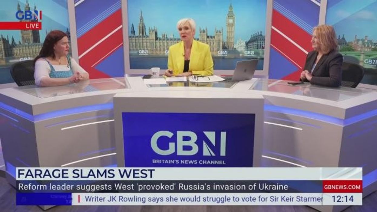 ‘Simply unacceptable!’ Nigel Farage BLASTED in heated debate for Putin comments - 'Just so disgusting'