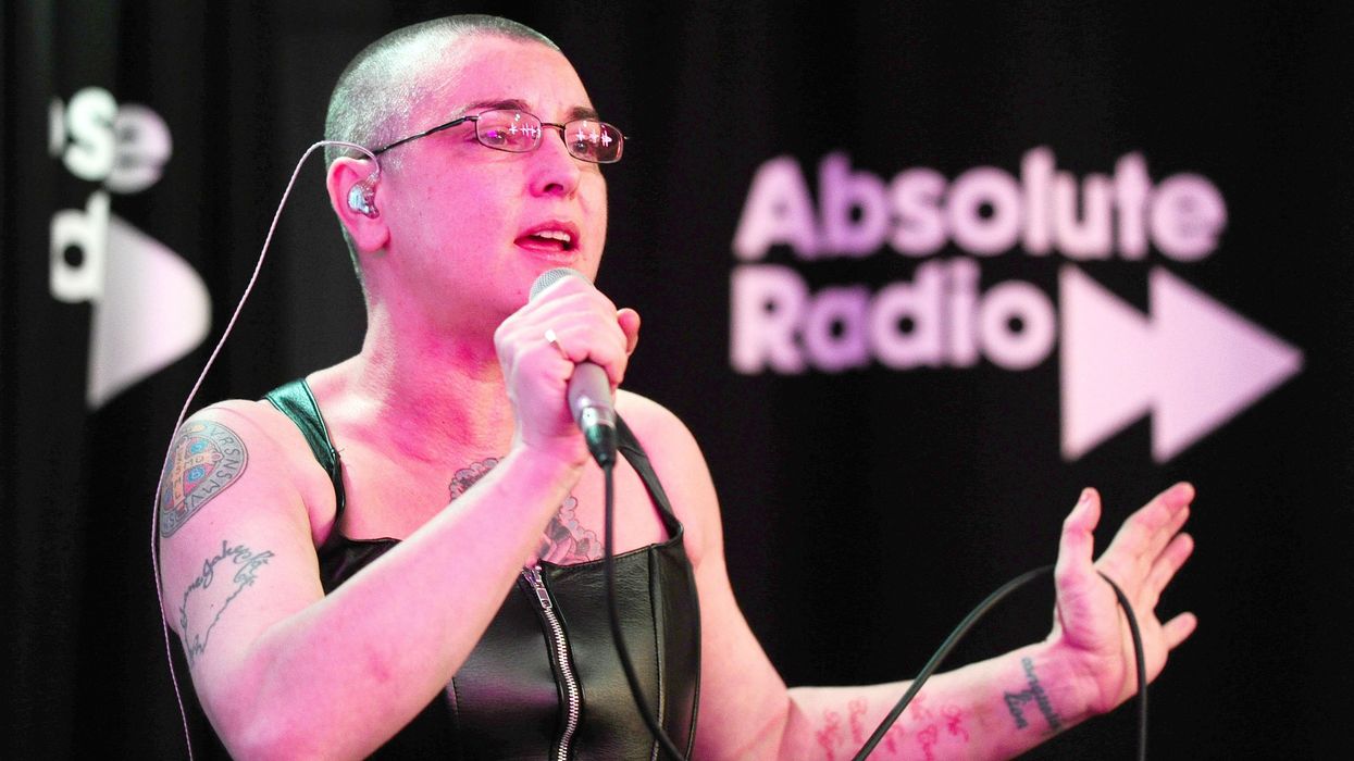Sinead O'Connor performs in 2012