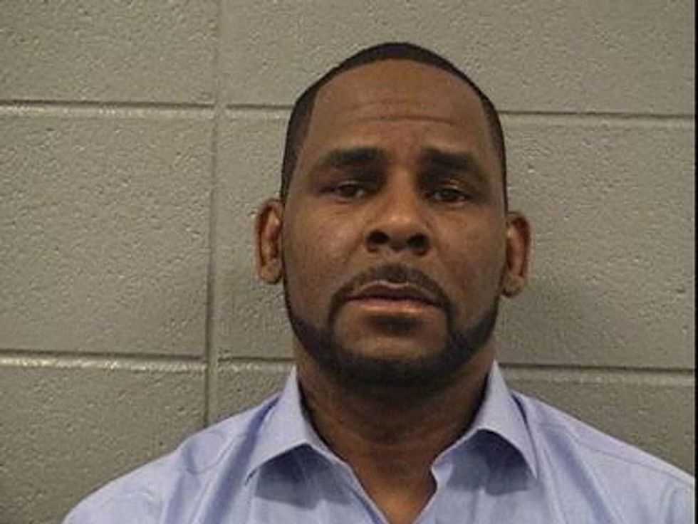 Singer Robert Kelly, known as R. Kelly, is pictured in Chicago, Illinois, U.S., in this March 6, 2019 handout booking photo.
