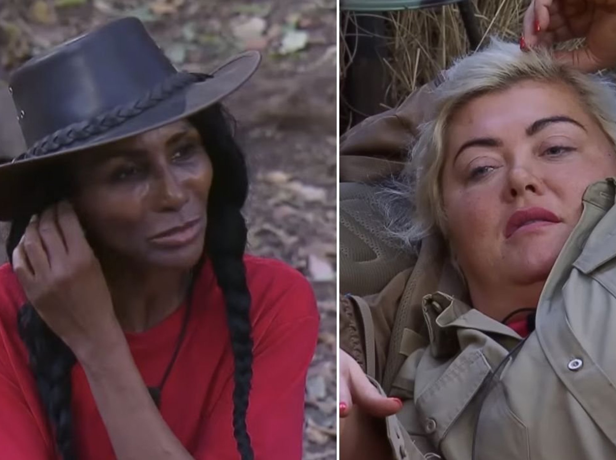 Sinitta and Gemma Collins