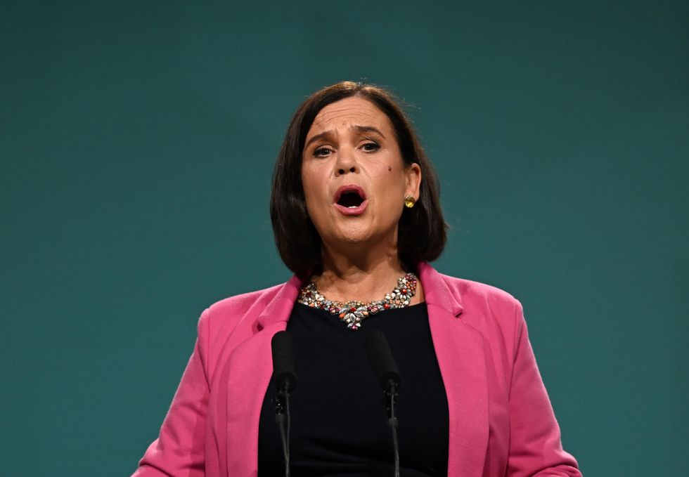 Sinn Fein leader Mary Lou McDonald was optimistic about the prospect of a United Ireland