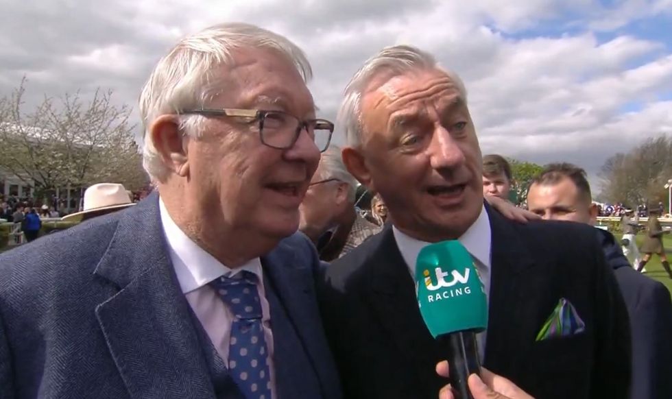Sir Alex Ferguson and Ian Rush gave an incredible interview at Aintree