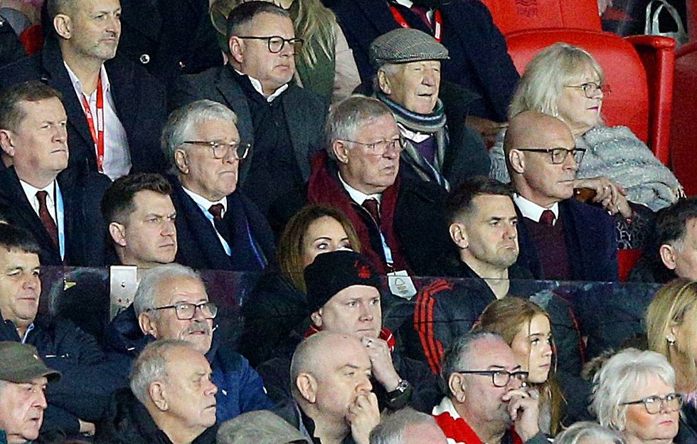 Sir Alex Ferguson continues to be a regular fixture at Manchester United matches