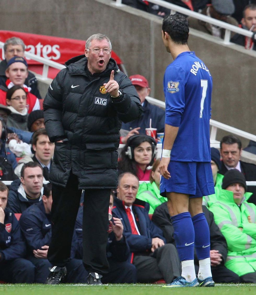 Sir Alex Ferguson Cristiano Ronaldo