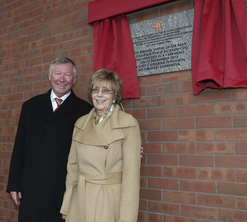 Sir Alex Ferguson Lady Cathy