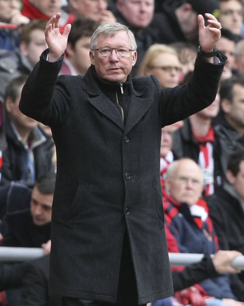 Sir Alex Ferguson saw his Manchester United team throw away an eight-point lead in the 2011-12 season