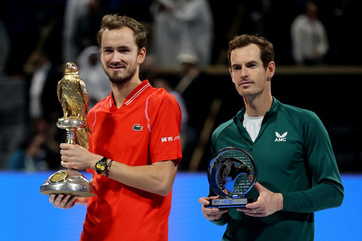 Sir Andy Murray lost the Qatar Open final in Doha to Russian Daniil Medvedev