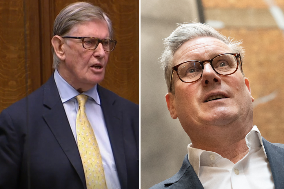 Sir Bill Cash and Sir Keir Starmer