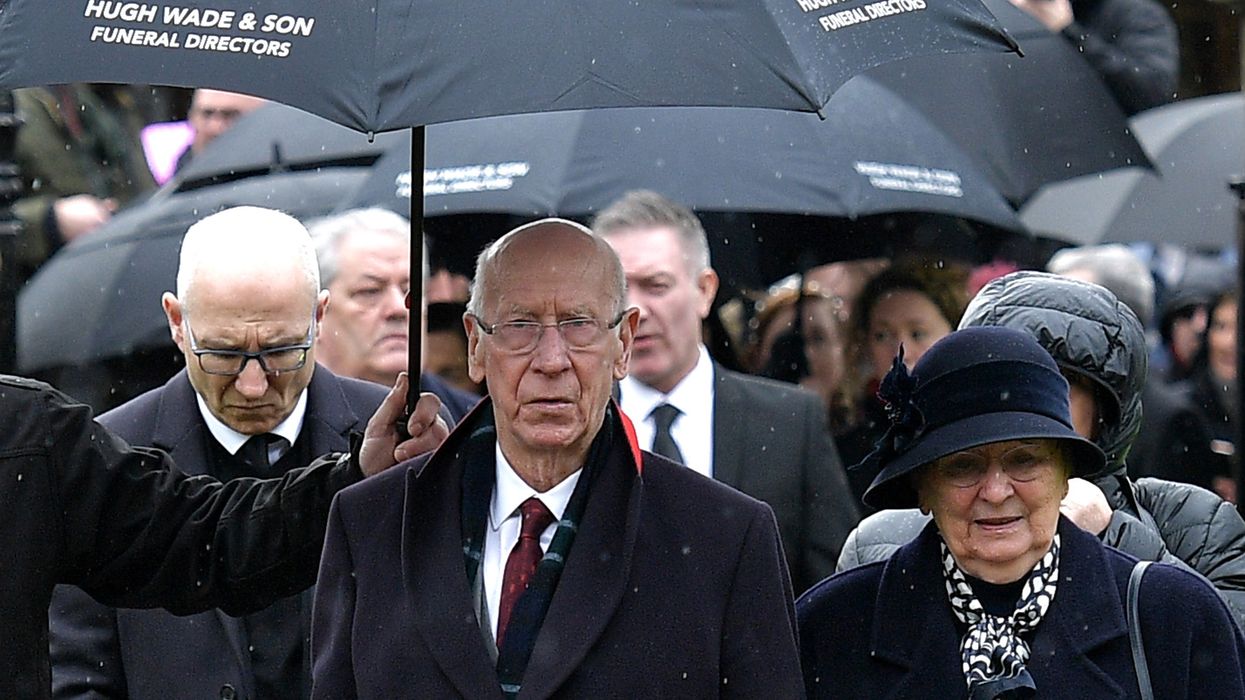 Sir Bobby Charlton funeral Man Utd