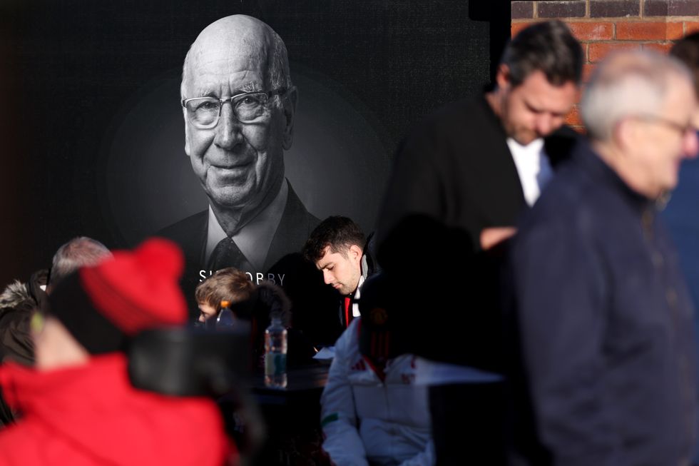 Sir Bobby Charlton Man Utd