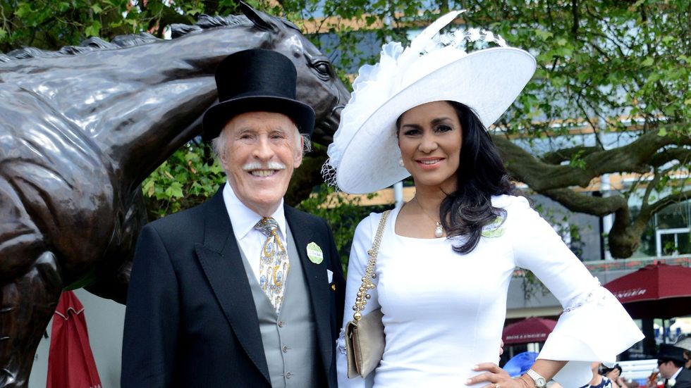 Sir Bruce Forsyth and Wilnelia
