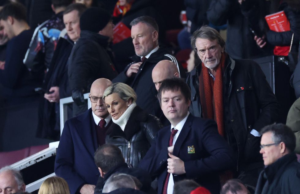 Sir Dave Brailsford Sir Jim Ratcliffe Manchester United