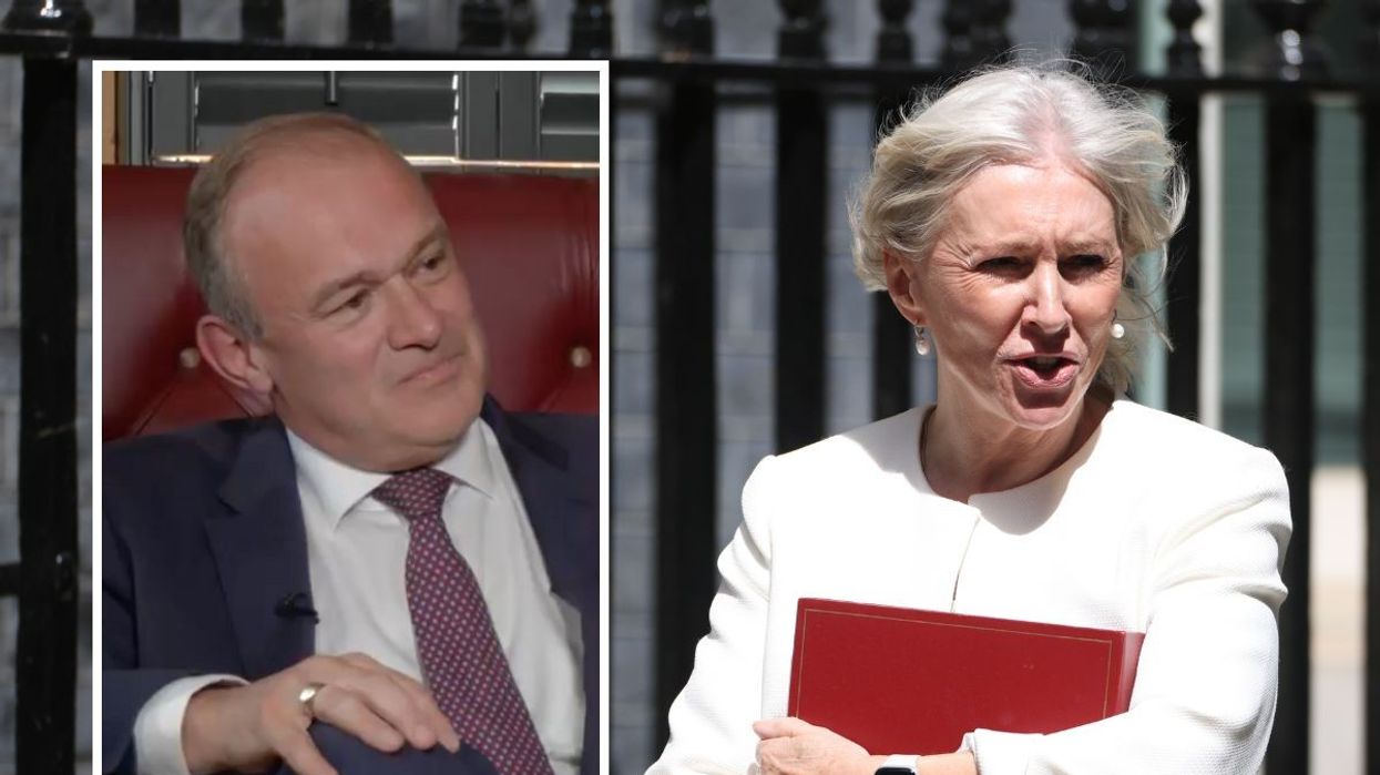 Sir Ed Davey and Nadine Dorries