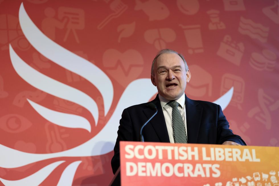 Sir Ed Davey at the Scottish Liberal Democrats Conference