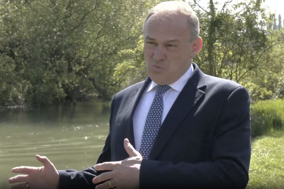 Sir Ed Davey discusses migration with Christopher Hope