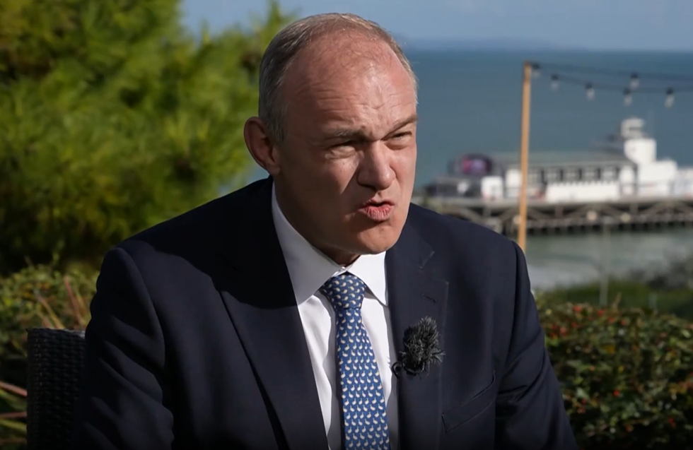 Sir Ed Davey sat down with Christopher Hope at the end of the Liberal Democrat conference