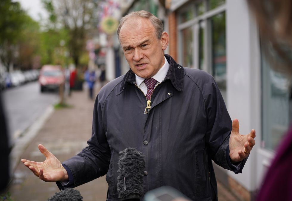 Sir Ed Davey visited the leafy Surrey seat on Friday in a sign of the Liberal Democrats ambitions