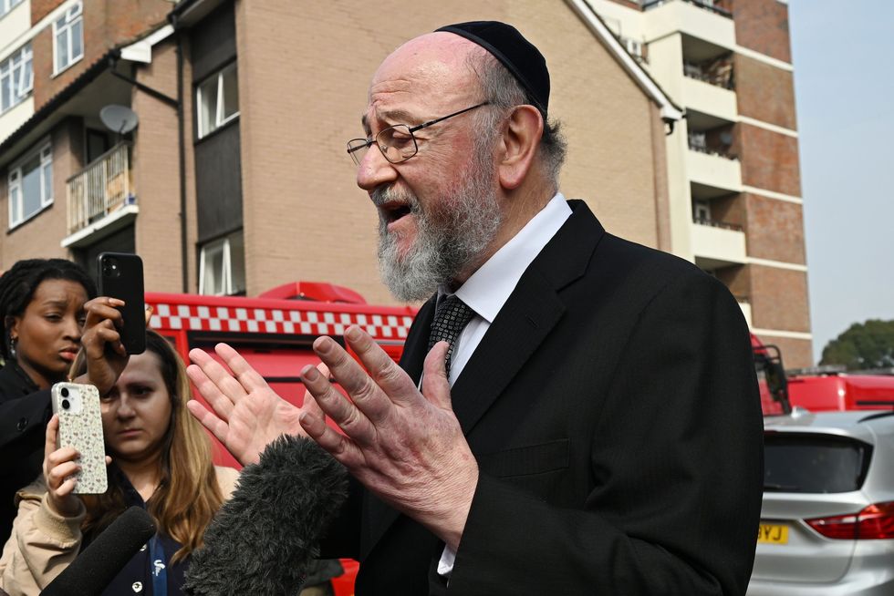 Sir Ephraim Mirvis, chief rabbi